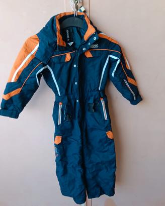 Tuta neve bambino 4-8 anni + accessori completi