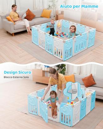Dripex Box Bambini 150×150 cm, Recinto per Bambini
