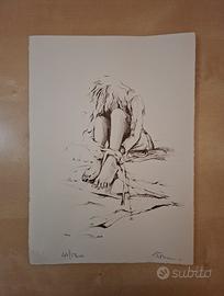 Litografia del maestro Tomsa 44/130 autentica 