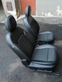 Alfa Giulia sedili elettrici pelle stoffa