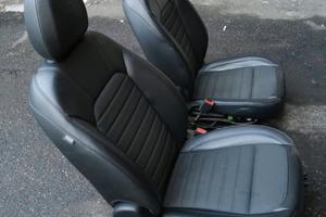 Alfa Giulia sedili elettrici pelle stoffa