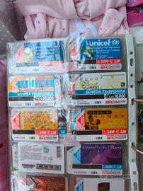 diverse schede telefoniche 