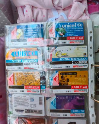 diverse schede telefoniche 