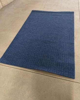 tappeto Ikea blu