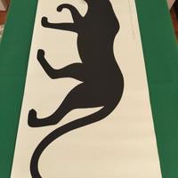 Serigrafia Enzo mari "quattro, la pantera"