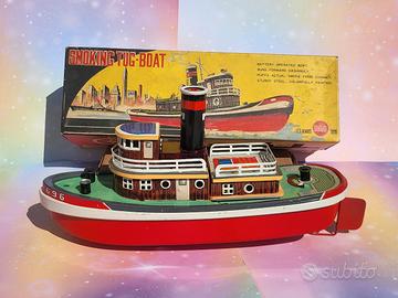 Rimorchiatore NEW YORK a batteria funzionante 1950