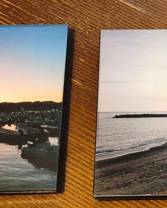 Set 2 Quadri Arredo 25x25 - Fotografia d'Autore 