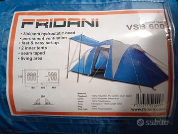 Tenda 6 posti Fridani VSB600