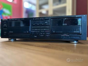 KENWOOD Doppia piastra musicassette KX-W6010 hifi