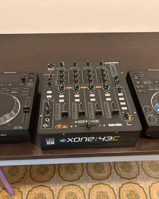 Allen & heat xone 43c & cdj 350