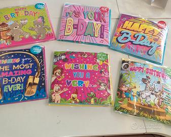 Biglietti Buon Compleanno