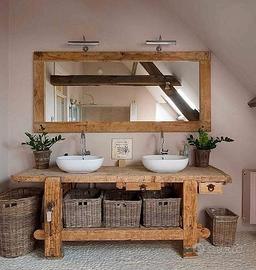 banco falegname bagno 