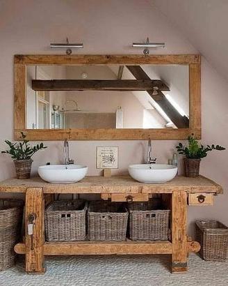banco falegname bagno 