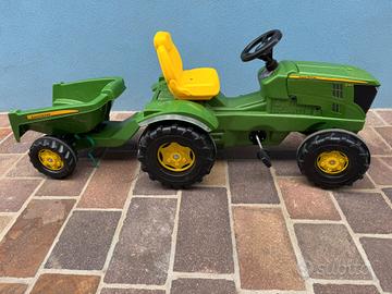 Trattore giocattolo con rimorchio Rolly Toys