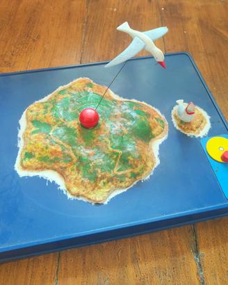 gioco con isola e gabbiano