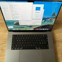 Macbook pro 16” M1 Pro 16GB / 512GB Garanzia 06/26
