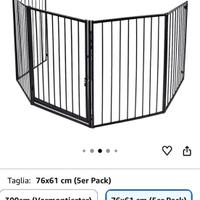 Barriera x scale o area giochi x bimbi