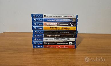 Giochi PS4 (in lotto o singoli)