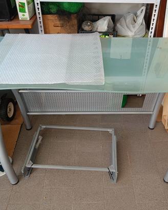 SCRIVANIA IN VETRO - 120 x 60 x 78 cm