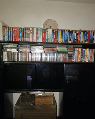 Videocassette e cd