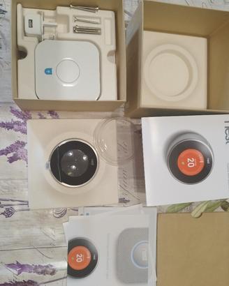termostato caldaia nest 