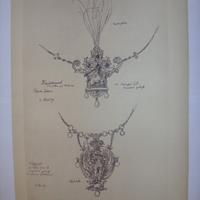 Disegni e tavole di Gustav Malmhuber architetto