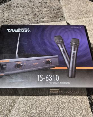 COPPIA RADIOMICROFONI TAKSTAR TS-6310