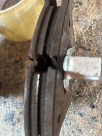 Pasticche freno usate ant/post e spie  Bmw X3 e83