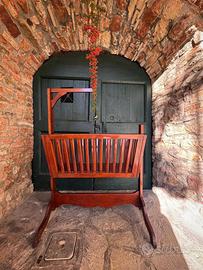 Culla antica in legno