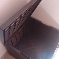 tavolo  in plastica rattan