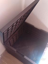 tavolo  in plastica rattan