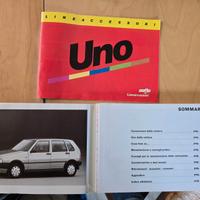 Libretto uso e manutenzione Fiat Uno