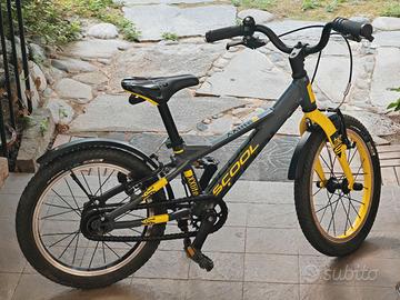 Bici S'COOL XXlite 16" in alluminio 4-6 anni