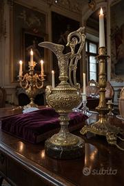 Vaso Anfora Brocca Figura Scultorea E Mascherone