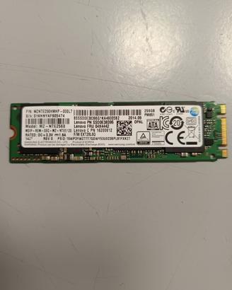 Lenovo SSD 256GB M.2 PCIe 3.0 x4 NVMe