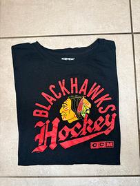 T-shirt vintage NHL CCM Blackhawks