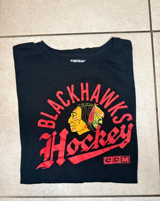 T-shirt vintage NHL CCM Blackhawks