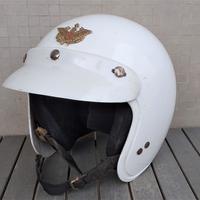 Casco vintage motociclista Rangers Italia tg.58