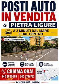 Posti auto a Pietra Ligure