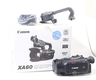 VIDEOCAMERA DIGITALE 4K CANON XA60. EX DEMO.