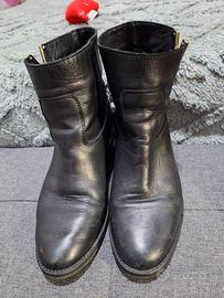 scarponcini in vera pelle 