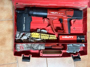 Hilti DX A41 + colpi + chiodi