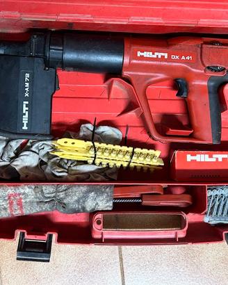 Hilti DX A41 + colpi + chiodi