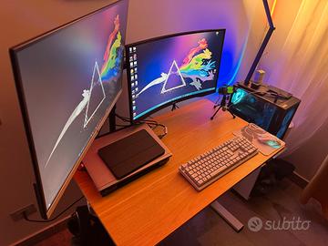 Postazione doppio monitor