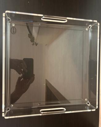 Vassoio in plexiglass Sheratonn - design - NUOVO