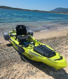 Kayak triken 330 con carrello retrattile