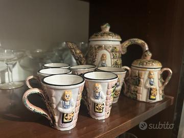 Set caffè ceramica Sarda