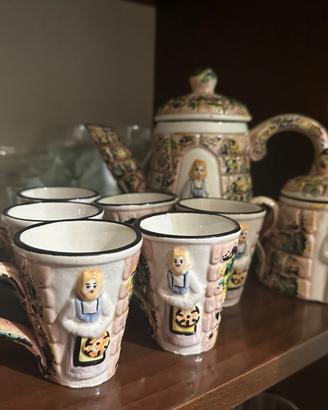 Set caffè ceramica Sarda