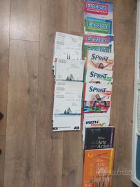 Libri di scuola media 1 2 3