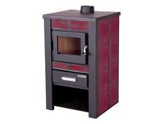 Stufa a legna Alpina 8kW – Bordeaux e Ghisa